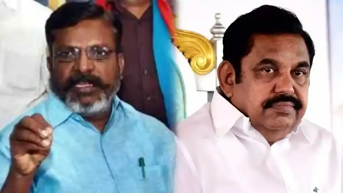 தேமுதிக சேராத ஏமாற்றம்..பழனிசாமி விரக்தியில் இருக்கிறார் - திருமாவளவன்
